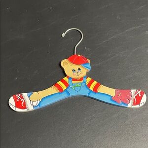 Colorful Bear Wooden Hanger